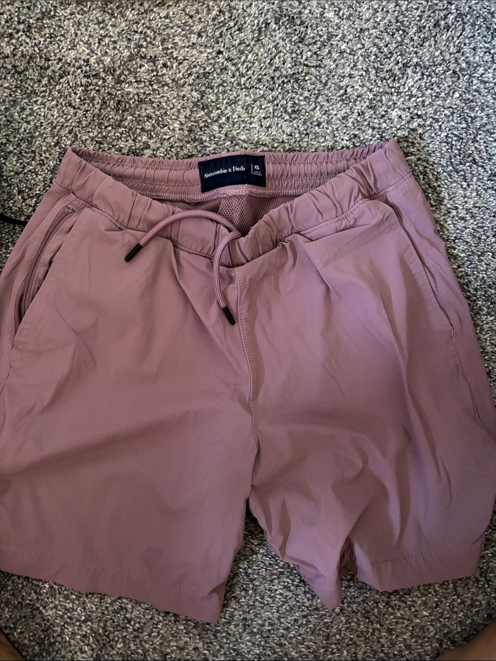 Abercrombie & Fitch Men's Mauve Swim Shorts